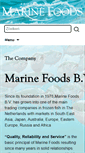 Mobile Screenshot of marinefoods.com